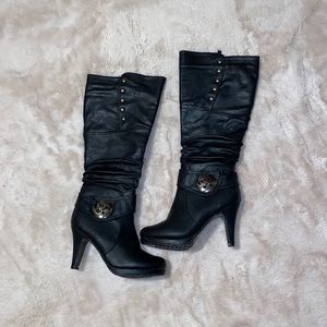 Top moda thigh high boots size 6.5